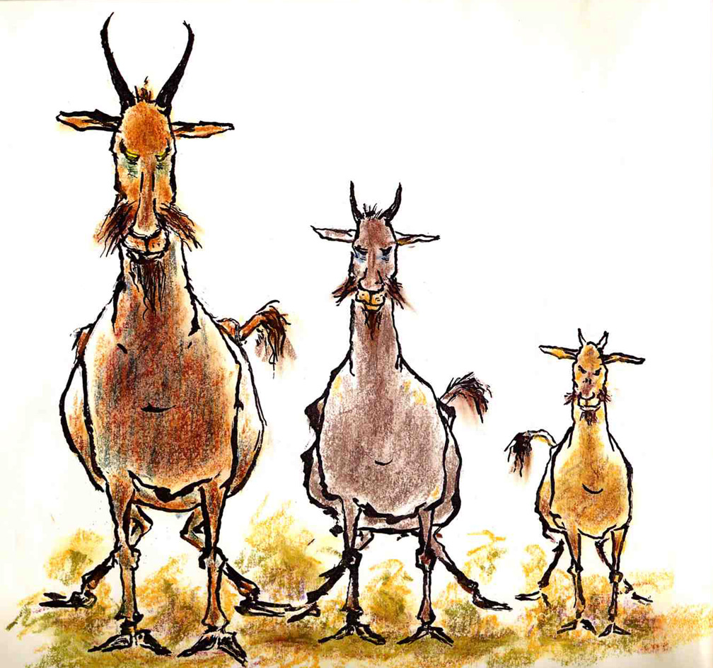 The Three Billy Goats Gruff Short Story